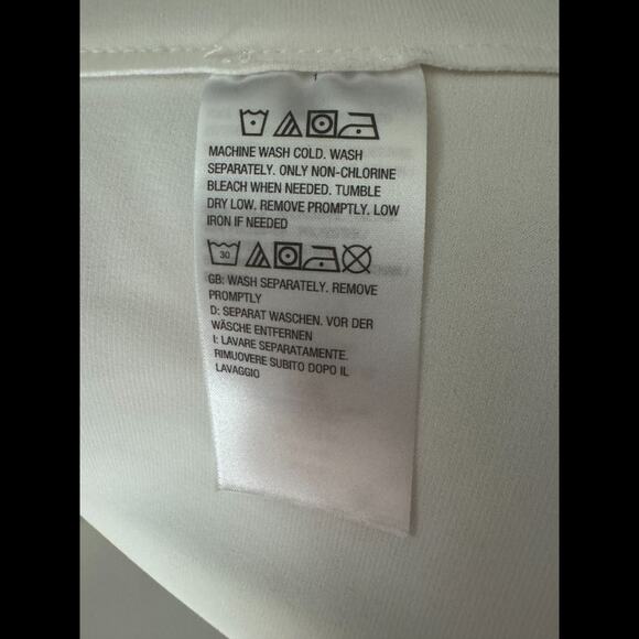 GRAVER Susan Graver LK Fusion Plus Regular Laser Cut Cardigan Cream Petal L - Picture 11 of 13